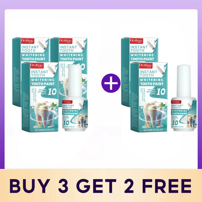 Instant Teeth Whitening Paint Gel for Stain Removal and Bright Smile
