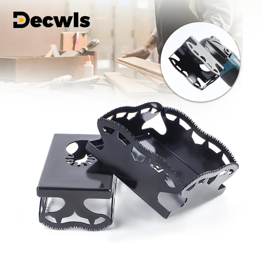 Square and Rectangle Slot Cutter - Oscillating Multi-Tool Drywall Hole Saw