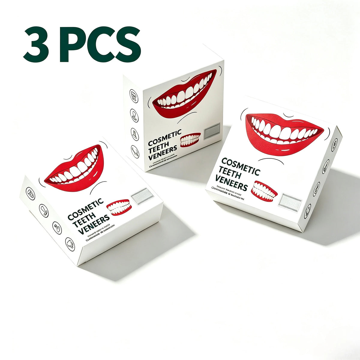 Instant Snap-On Smile Veneers – Custom Fit Reusable Cosmetic Teeth Restoration