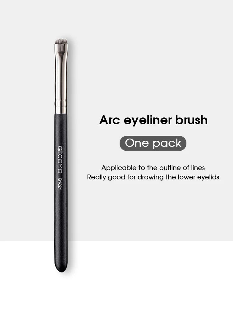 Precision Makeup Brush: Versatile Tool for Eyeliner, Brows & Eyeshadow - 19
