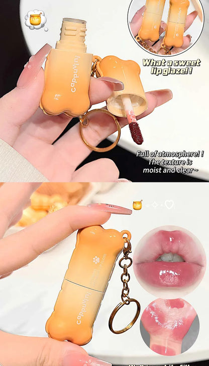 PINKCOCO Mirror Lip Glaze - Shiny Long-Lasting Hydrating Lip Gloss