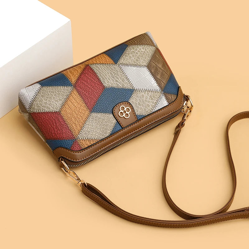 Luxury Argyle Pattern Crossbody