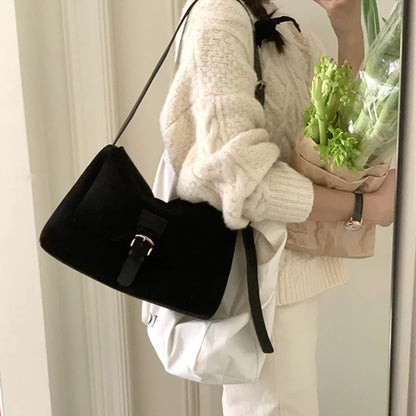 Luxury Matte Leather Tote Bag
