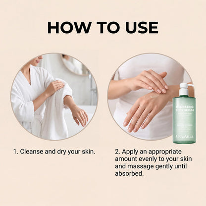 Hydrating Body Serum for Dry Skin - Deep Moisturizing & Skin Smoothing Treatment