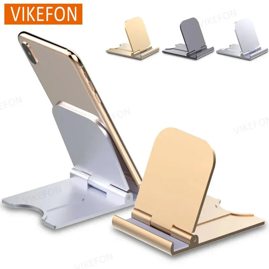 Adjustable Foldable Desktop Phone & Tablet Stand for iPhone, iPad & Samsung