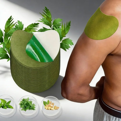 Pain Relief Warming Neck & Shoulder Patches - Long Lasting Herbal Heat Patch