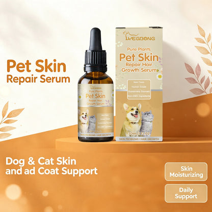 Pet Skin & Hair Growth Repair Serum for Dogs and Cats