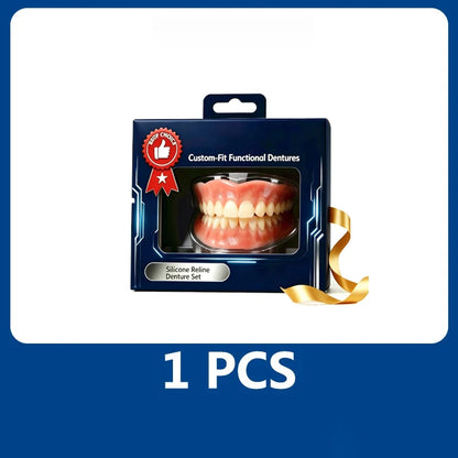 Custom-Fit Silicone Cosmetic Teeth Veneers for Confident Smile