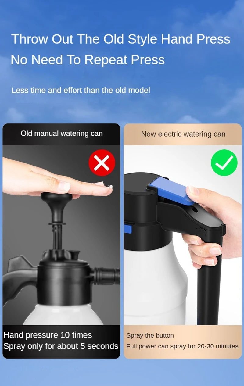 1.5L Cordless Electric Car Wash Foam Sprayer