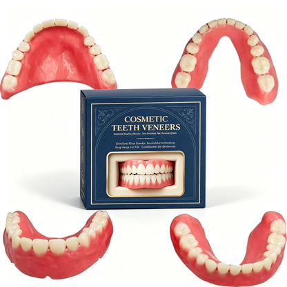 Cosmetic Snap-On Teeth Veneers for Instant Smile Makeover & Comfort