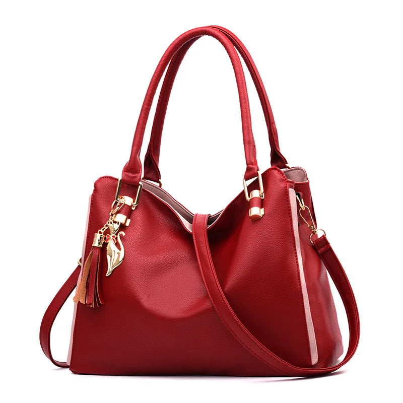 Luxury Soft Patchwork Tote