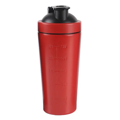 Stainless Steel Sports Protein Shaker Bottle - 500ml & 750ml Leakproof