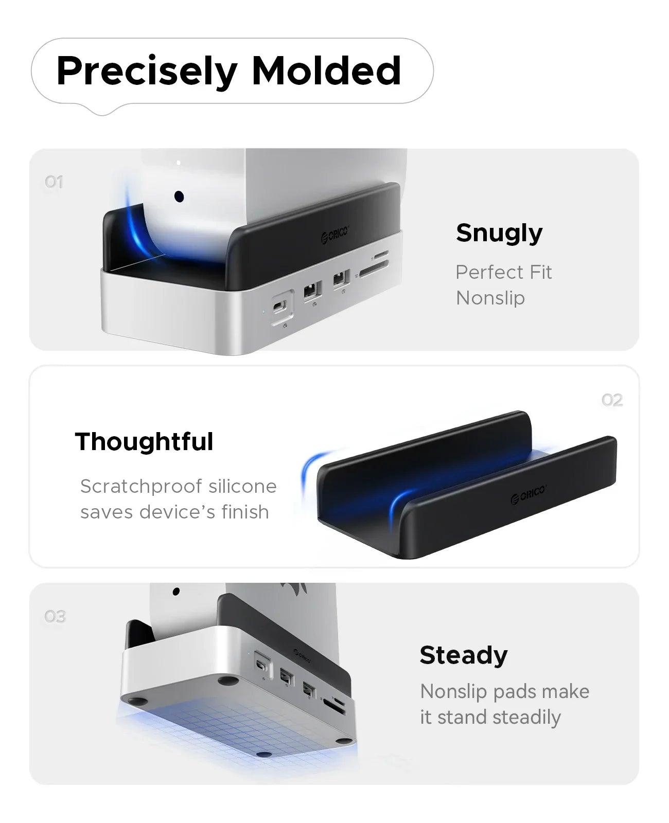 Mac Mini M4 Storage Expansion Docking Station with M.2 SSD Slot - 3
