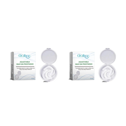 Snap-On Smile Veneers - Instant Dental Makeover for Gaps and Stains