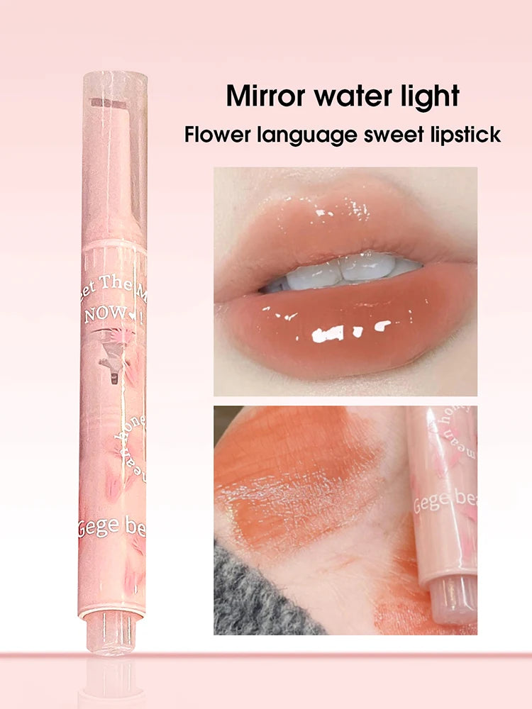 Hydrating Jelly Gloss Lipstick - Moisturizing Mirror Finish Lip Pen