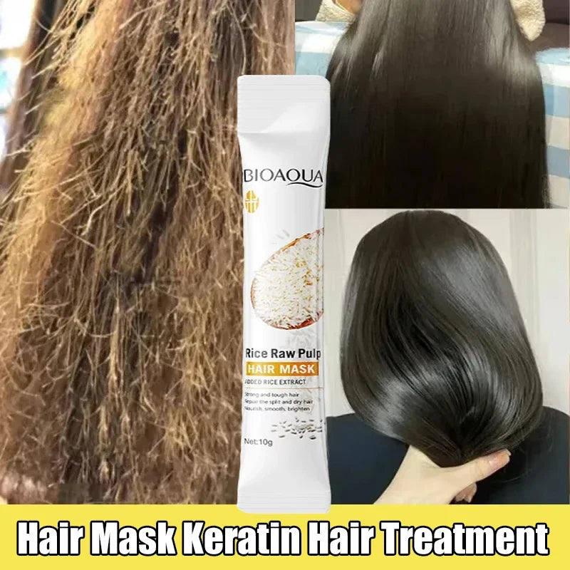 Natural Repair Magical Hair Mask for Frizzy and Damaged Hair - 6