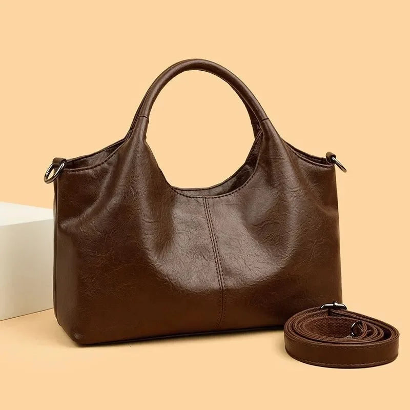 Luxury Large PU Leather Tote