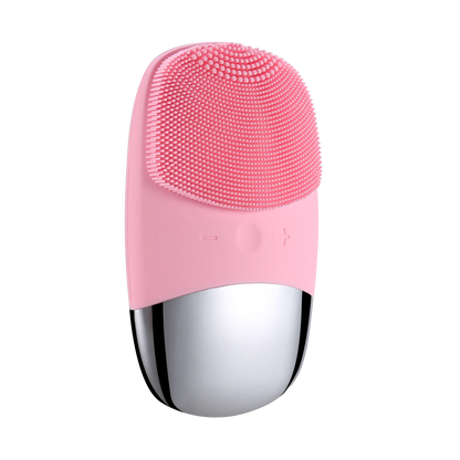3-in-1 Electric Silicone Facial Cleansing Brush & Skin Massager