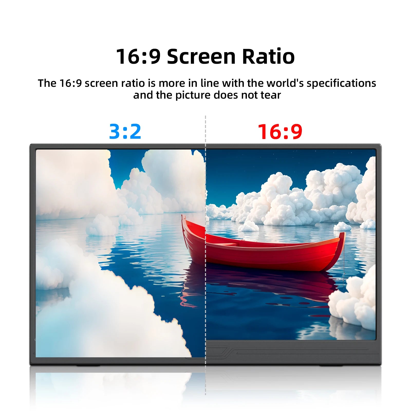 13-Inch 4K Portable Monitor - Ultra HD HDR Travel Display for Gaming & Work - 10