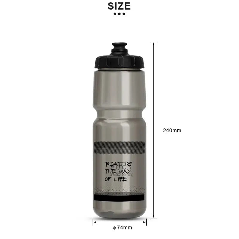 750ml Squeeze Sports Water Bottle - Leak-Proof Cycling & Fitness Kettle