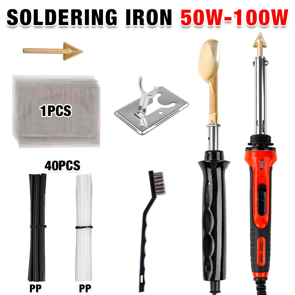50W/100W Plastic Welder & Leather Smoothing Iron for Bumper Repair