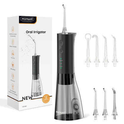 Portable Cordless Water Flosser - Rechargeable Oral Irrigator for Teeth Cleaning