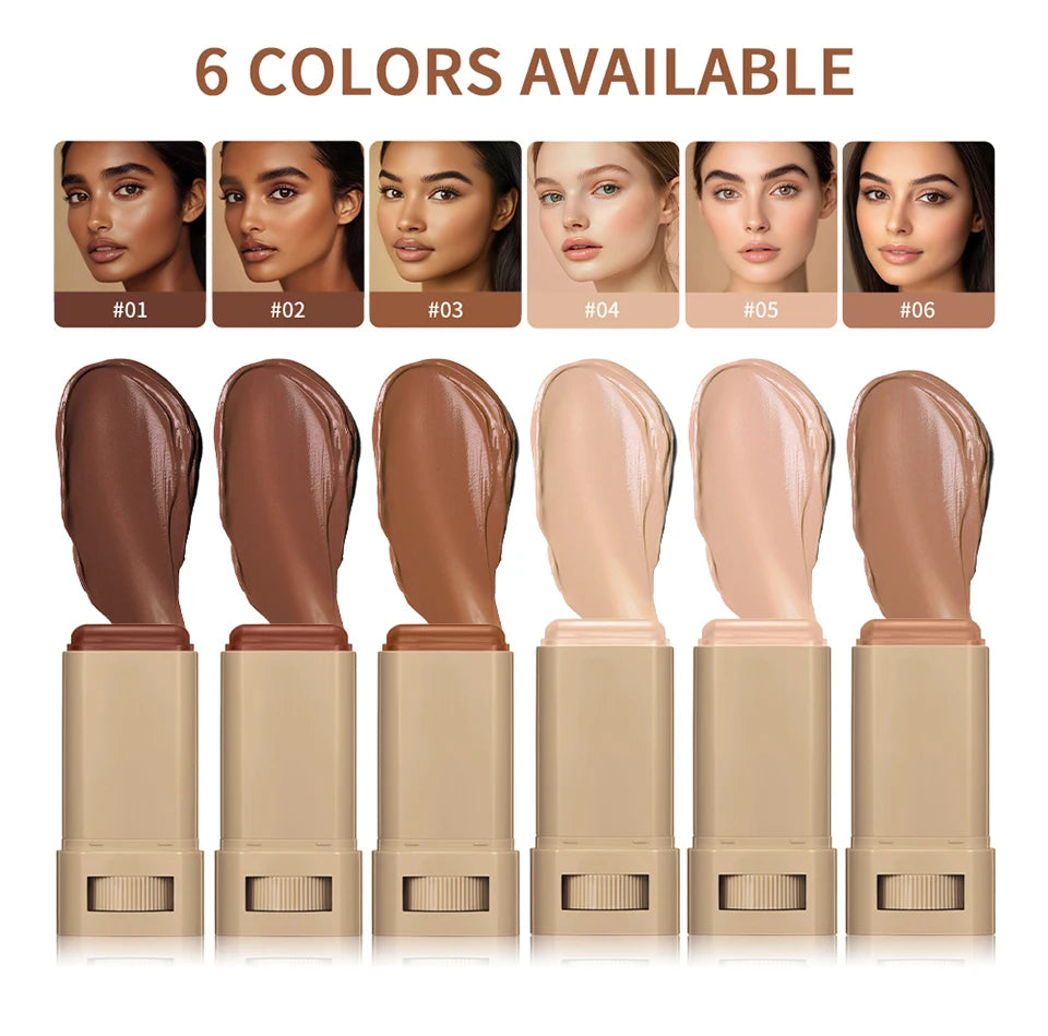 Serum Boosted Skin Tint Foundation Stick - Hydrating & Waterproof