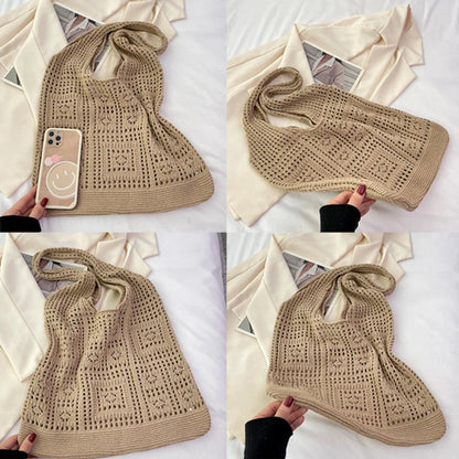 Luxury Hollow Crochet Tote