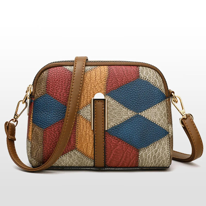 Luxury Vintage PU Shell Bag