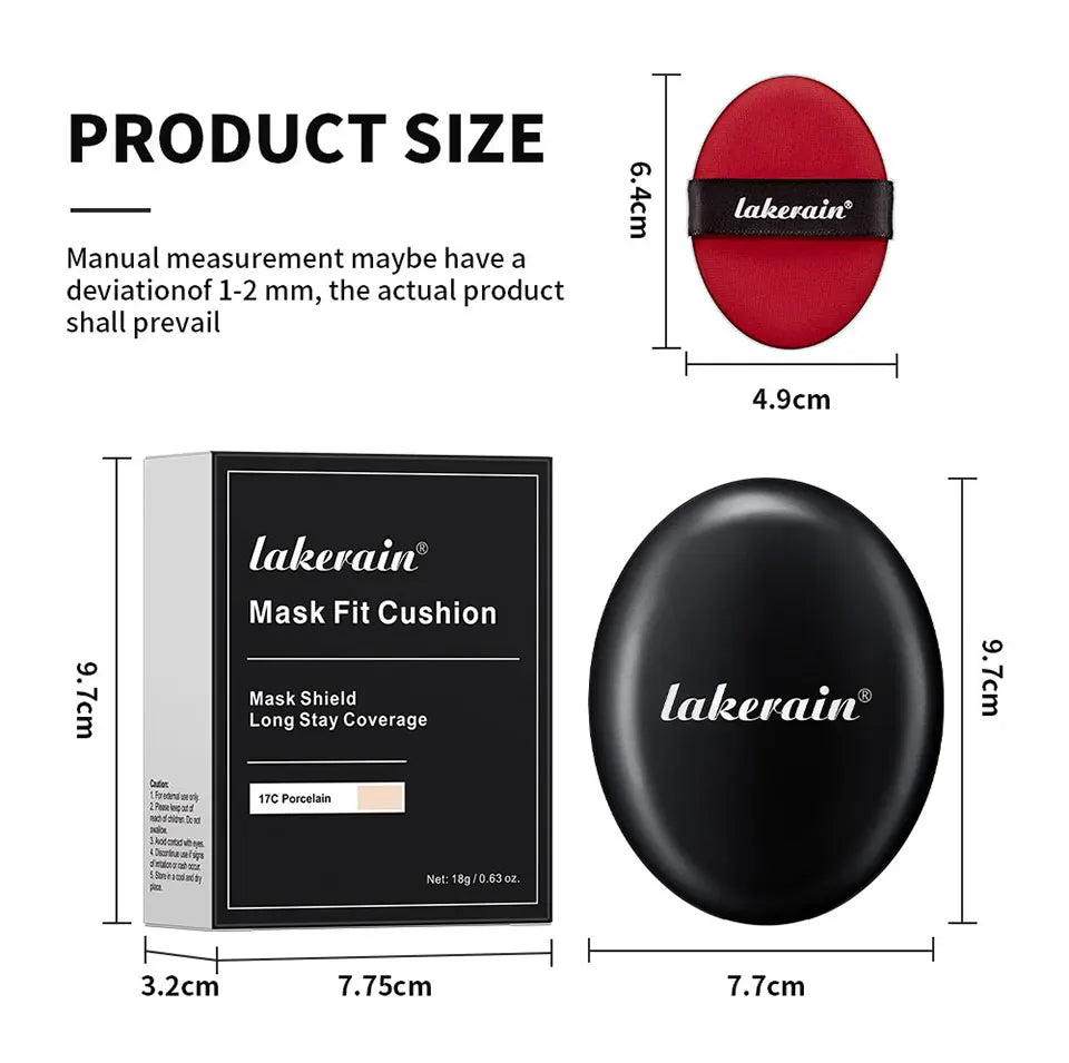 Semi-Matte Cushion Foundation - Full Coverage CC Cream - 40