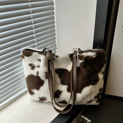 Luxury Plush Korean Shoulder Bag