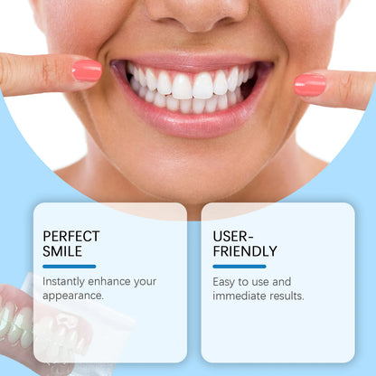 Comfortable Silicone Denture Set for Natural Looking Smile and Improved Chewing