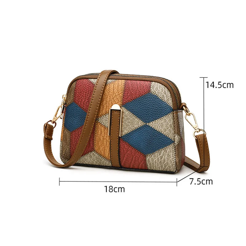 Luxury Vintage PU Shell Bag