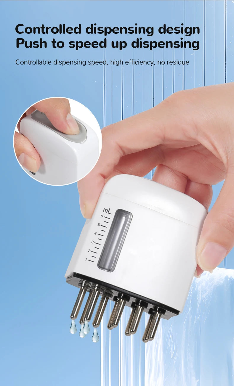 Electric Scalp Massager Comb with Vibration and Red Light Therapy for Hair Growth - 11