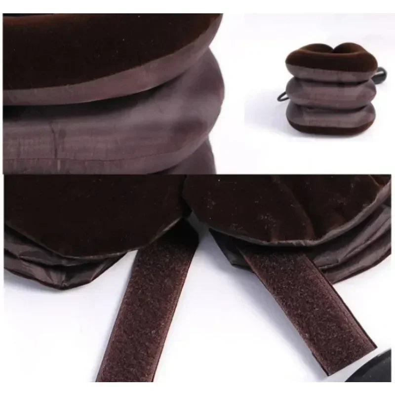 Inflatable Cervical Neck Traction Collar for Pain Relief - 13