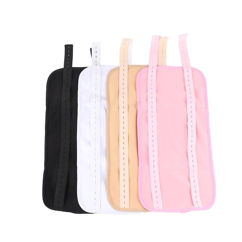 Reusable Castor Oil Pack Wrap - Adjustable Compression Waist Support Band - 17