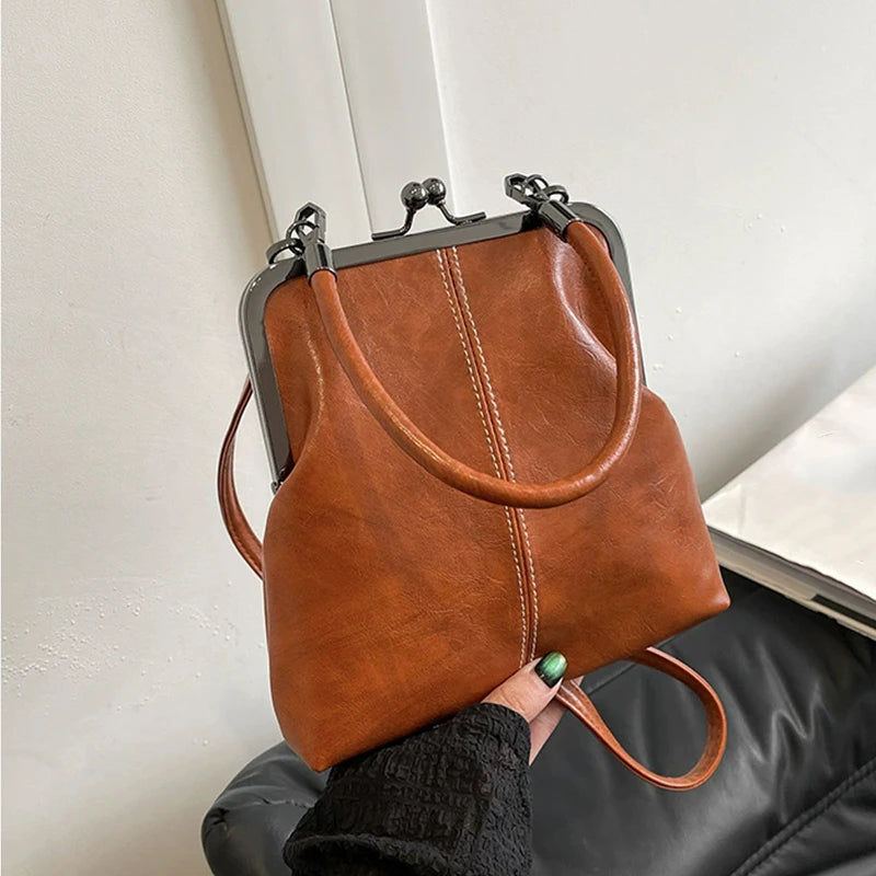 Luxury Vintage Kiss Lock Bag