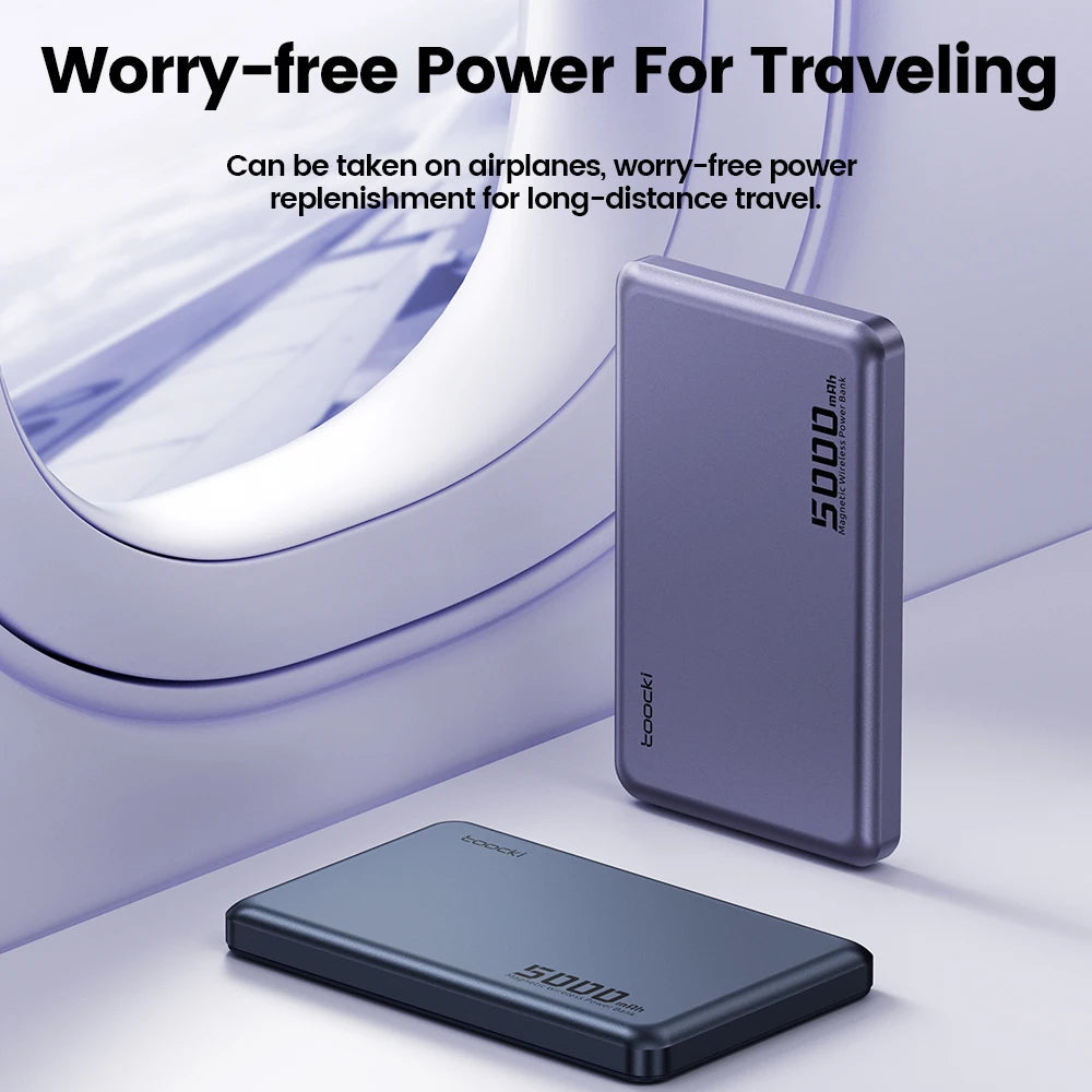 Magnetic Wireless Power Bank 10000mAh 20W Fast Charger for iPhone