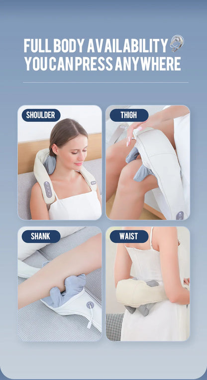 Brushless Neck & Shoulder Massager for Deep Trapezius Relief