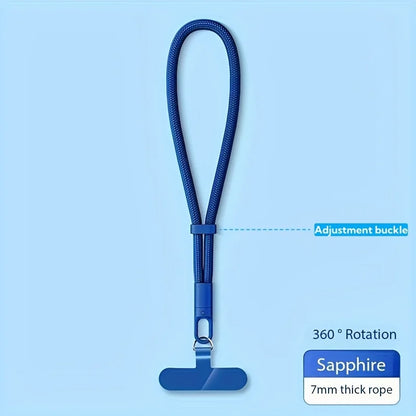 Universal Adjustable Phone Lanyard Crossbody & Wrist Strap 360° Rotating