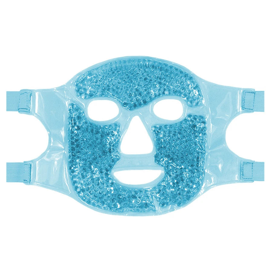 Gel Bead Cooling Ice Face Mask – Hot & Cold Therapy for Face & Eye Care