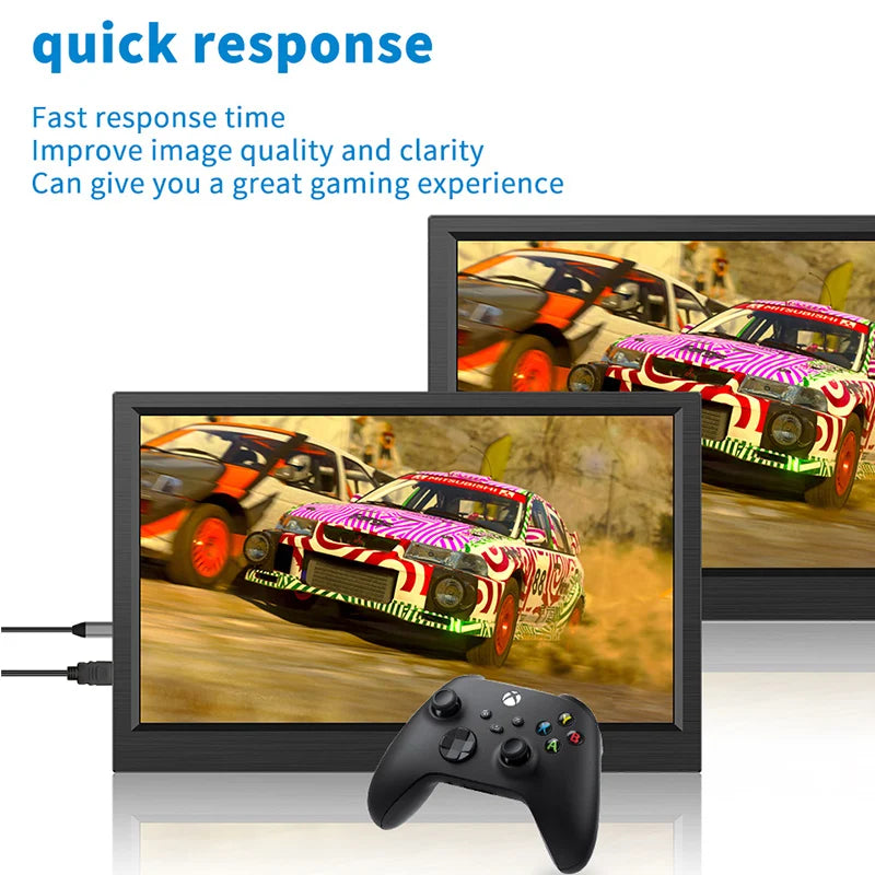 11.6" Portable IPS Monitor - Full HD Laptop Second Screen for Gaming & Work - 2
