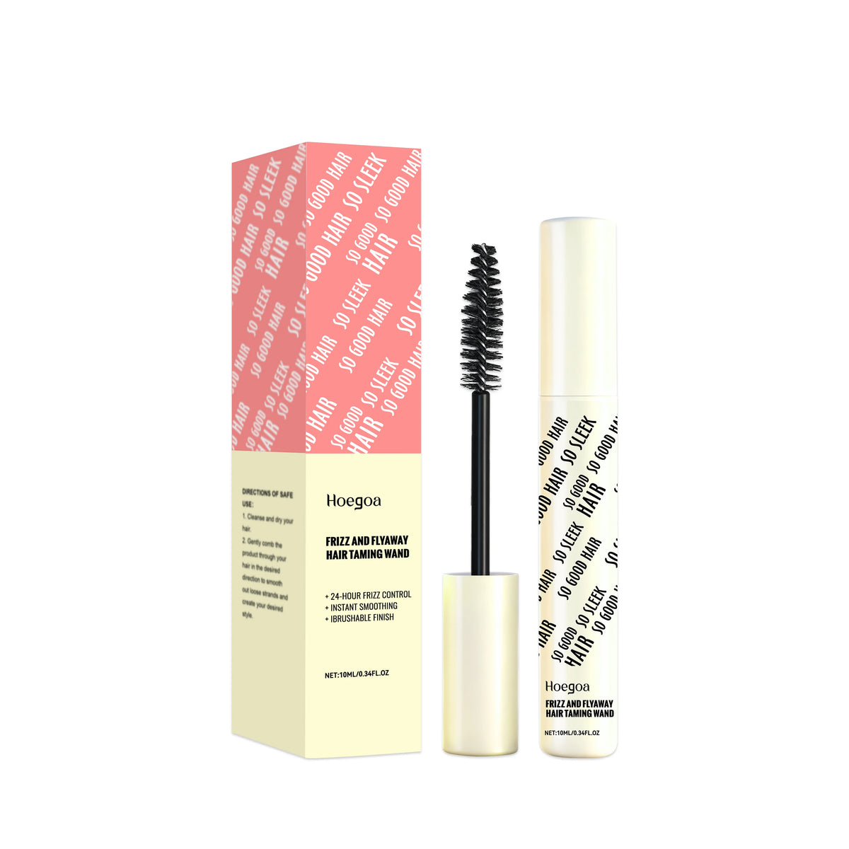 Anti-Frizz Hair Taming Wand - Professional Smoothing Stick for Sleek Hairstyles