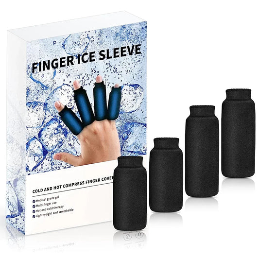 Reusable Finger Ice Pack Sleeves for Arthritis & Finger Pain Relief (4PCS)