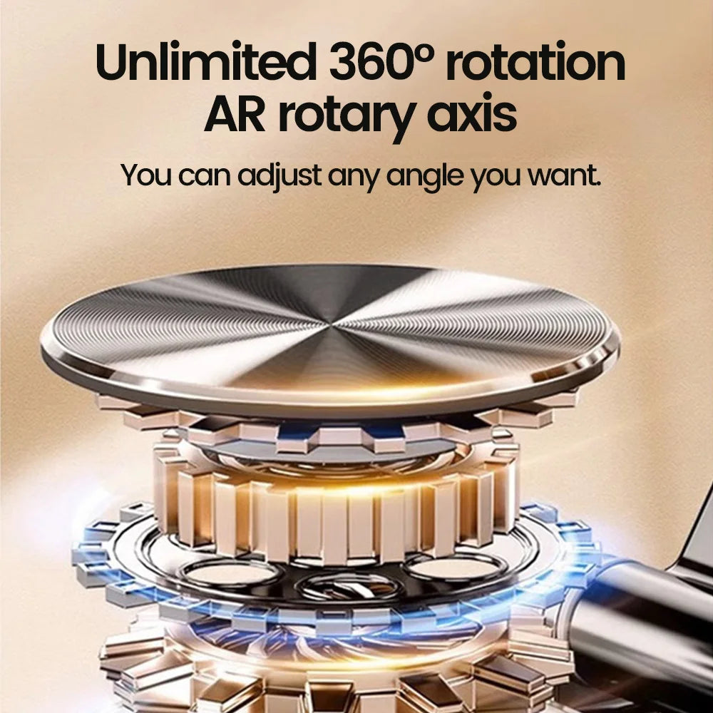 360° Rotating Foldable Phone & Tablet Desktop Stand – Adjustable Holder