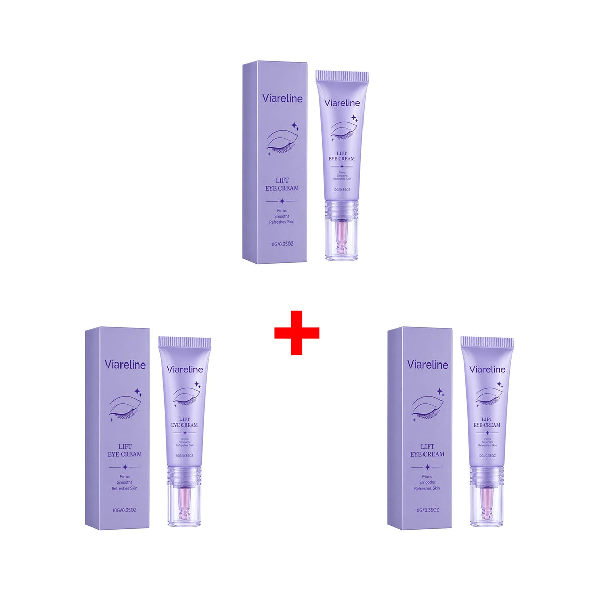 Firming Collagen Eye Cream for Dark Circles & Fine Lines - Anti-Aging Hydrating Care
