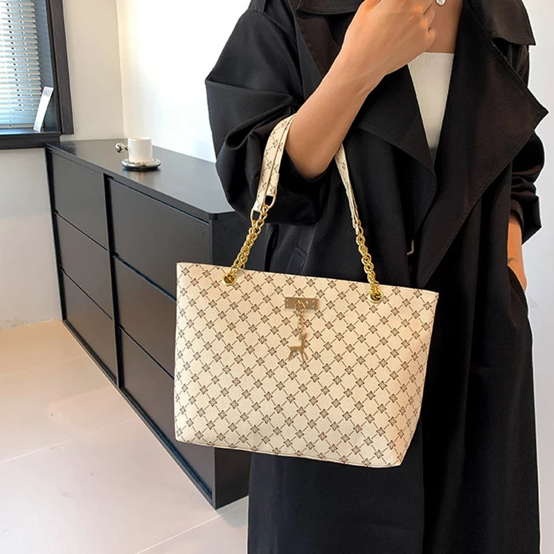 Vintage Monogram Tote
