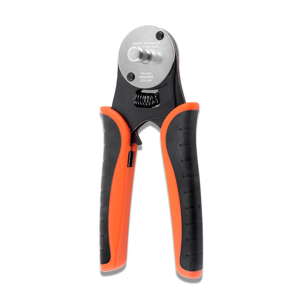 Deutsch Closed Barrel Crimp Tool - 4-Way Indent Crimper for 14/16/18 AWG Solid Contacts - 8