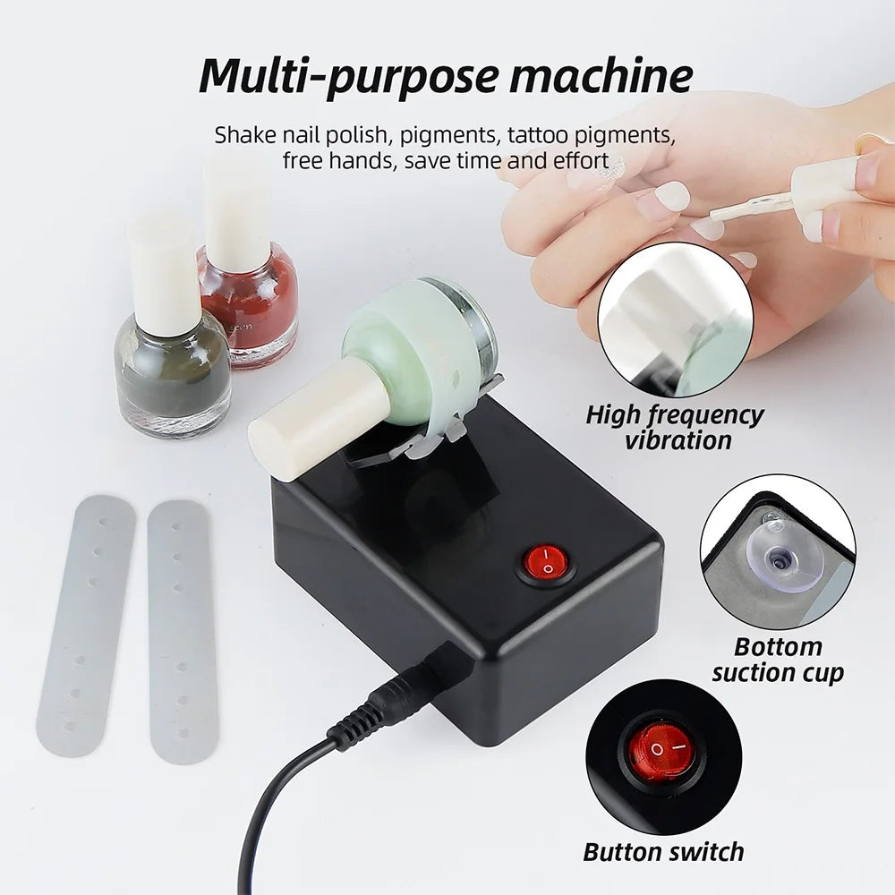 Electric Nail Polish & Tattoo Ink Bottle Shaker
