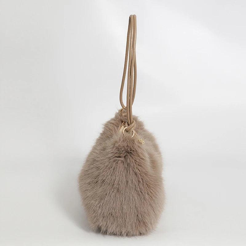 Luxury Plush Faux Fur Tote